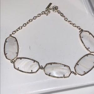 White/pearl Kendra Scott classic necklace